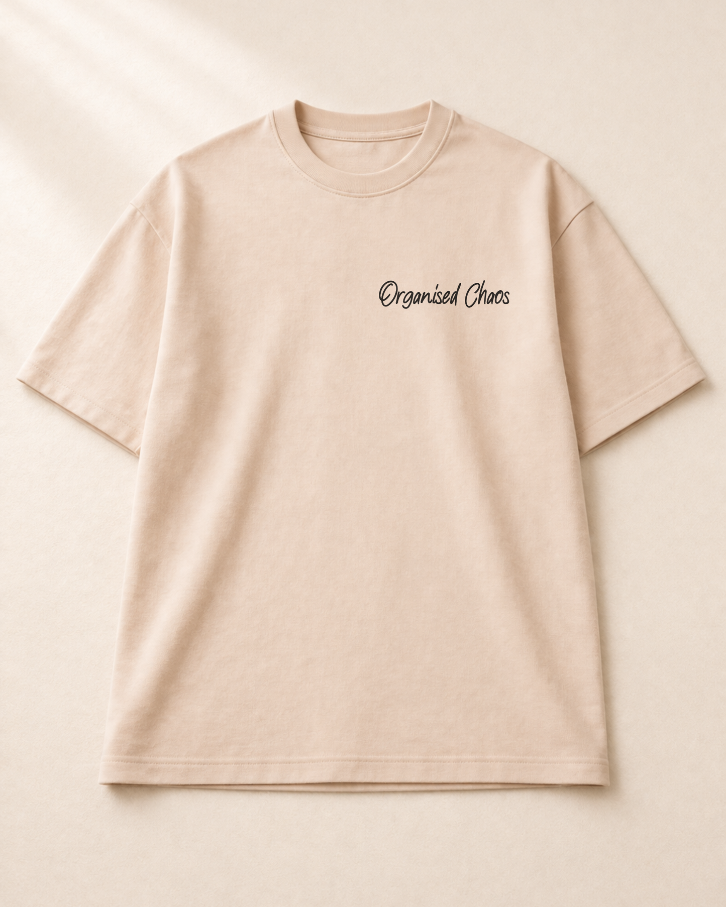 Beautiful Chaos Beige Unisex T-Shirt | Bee & Beaver