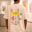 Beautiful Chaos Back Print Beige Graphic Tee | Bee & Beaver