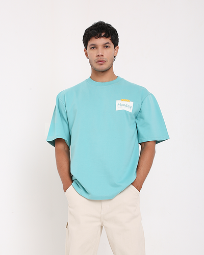 Monday Blues - Dusty Turquoise