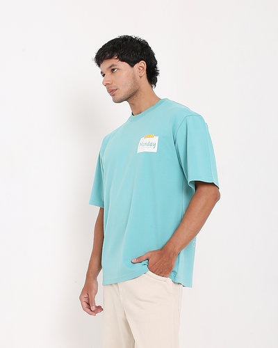 Monday Blues - Dusty Turquoise