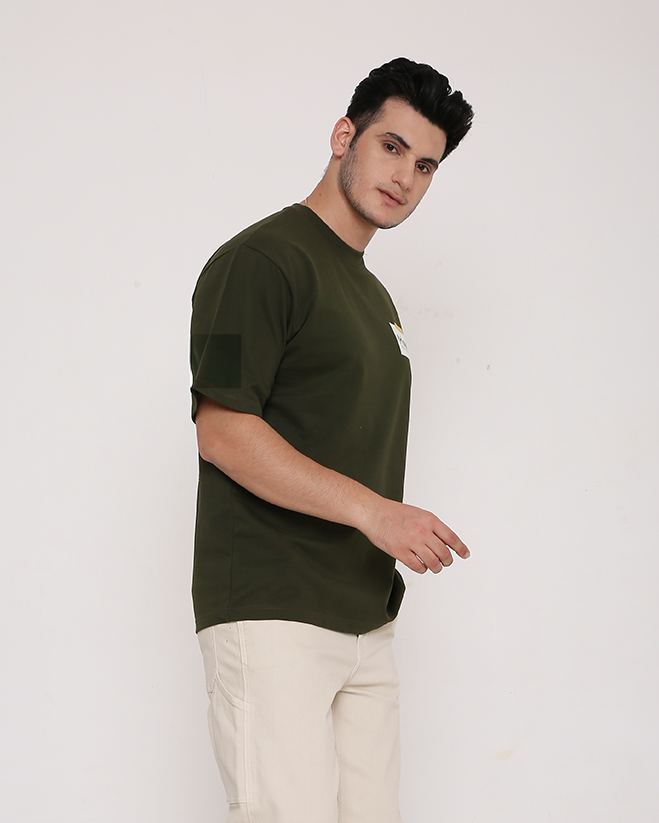Monday Blues - Olive Green