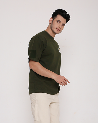 Monday Blues - Olive Green