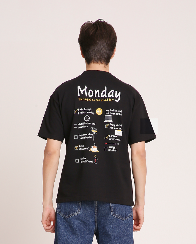 Monday Blues - Black