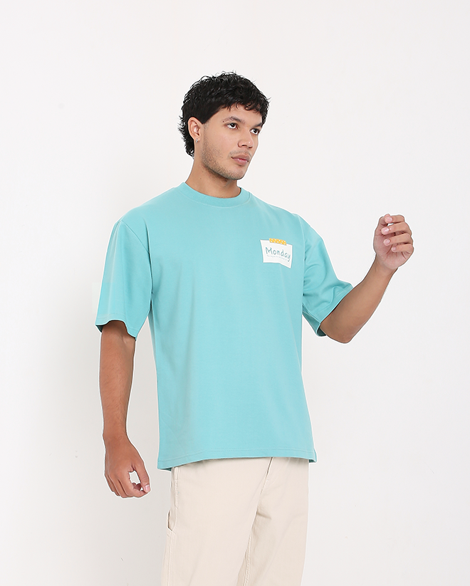 Monday Blues - Dusty Turquoise