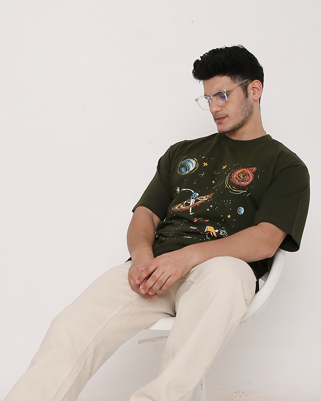 Explore Unknown - Olive Green
