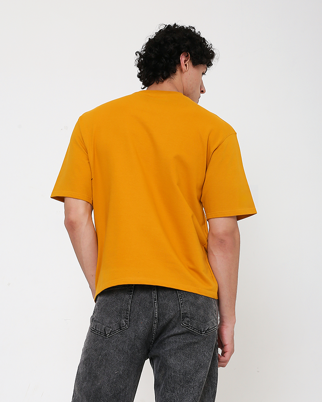 Radiant Smiley - Mustard Yellow