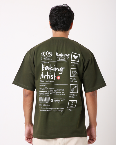 Baking Artist - Olive Green