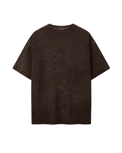 Solid OS tee - Acid Wash