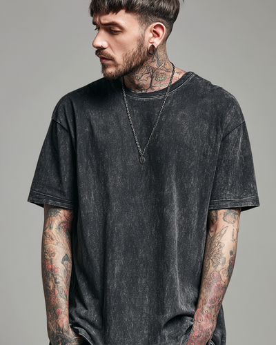 Solid OS tee - Optic Wash