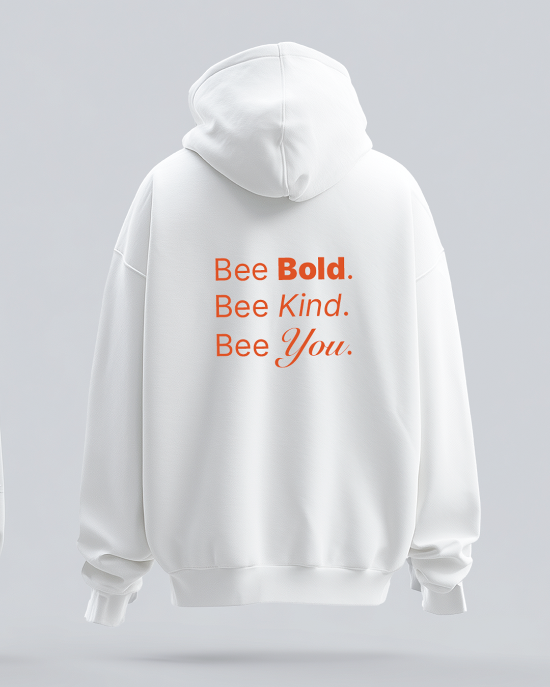 Bee - Hoodie - White