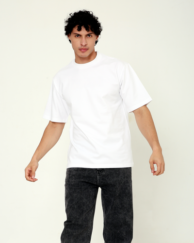 Solid OS tee – White