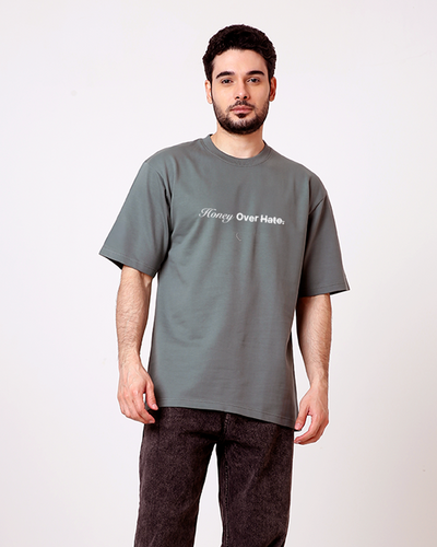 Honey over Hate - Forest Green