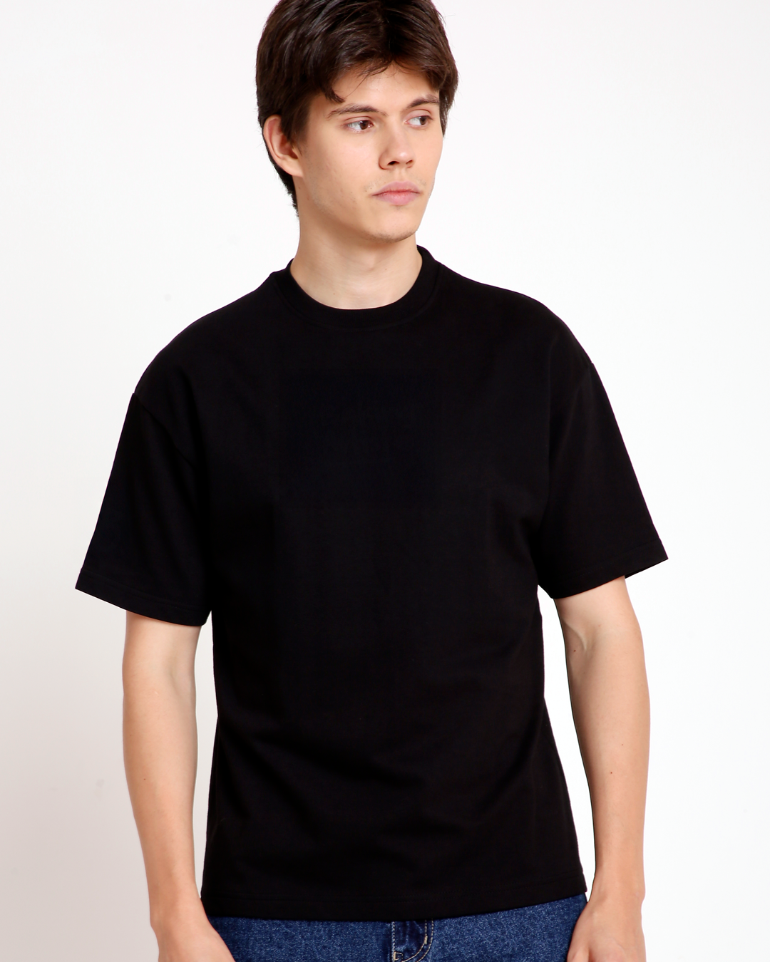 Solid OS tee – Black