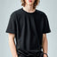 Solid Black Supima Cotton (Round Neck T-shirt)