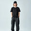 Solid Black Supima Cotton (Round Neck T-shirt)