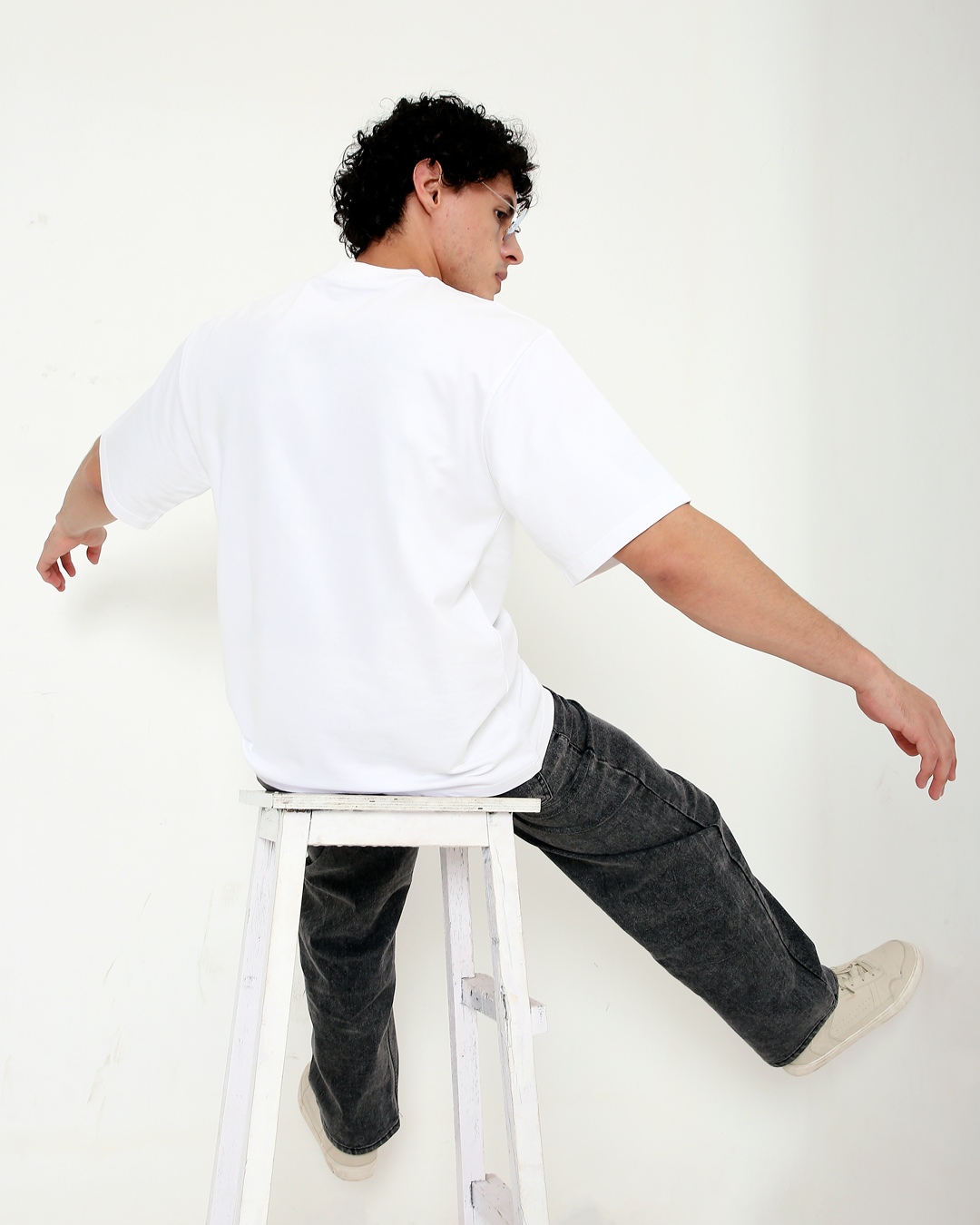 Solid OS tee – White