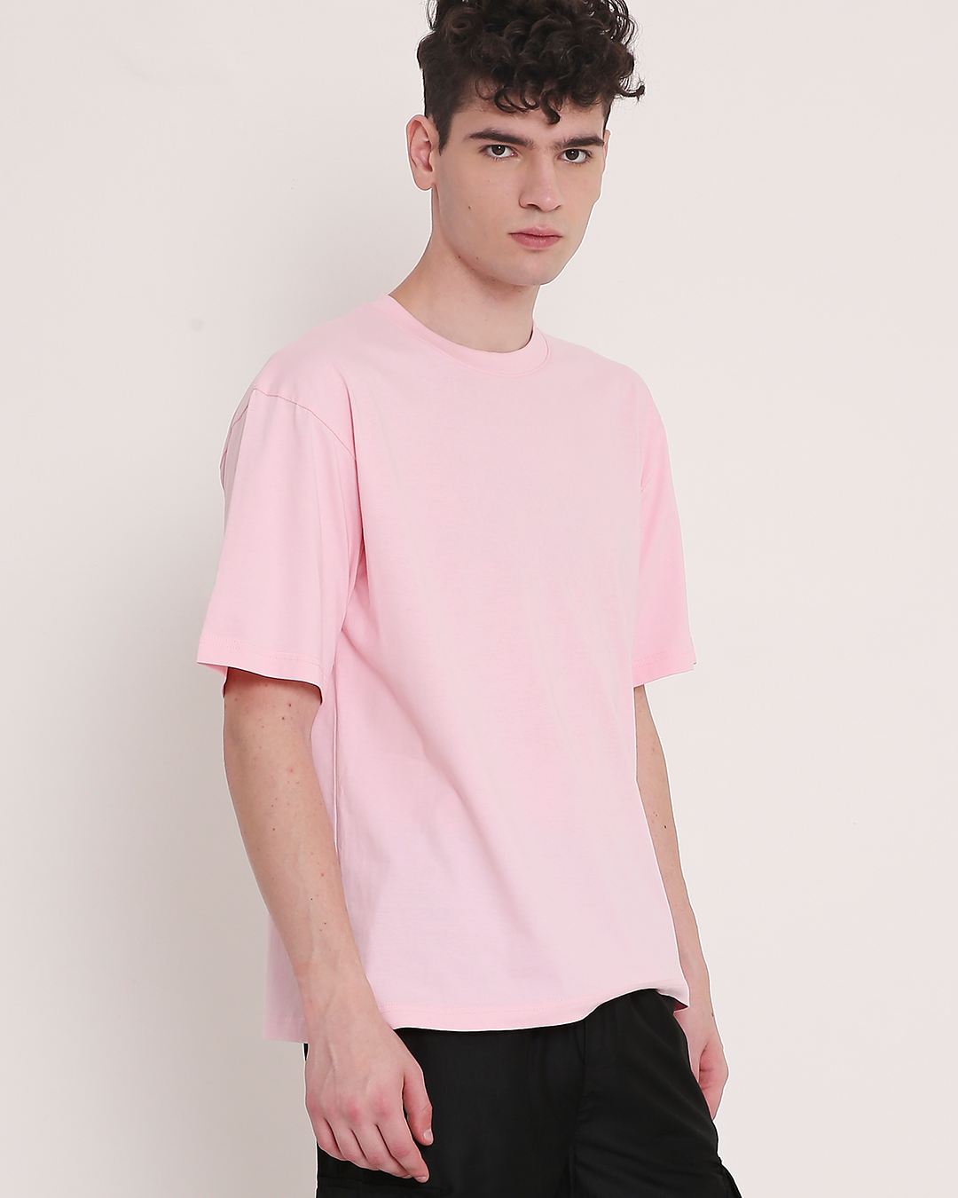 Solid OS tee – Soft Pink