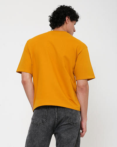 Solid OS tee – Mustard Yellow