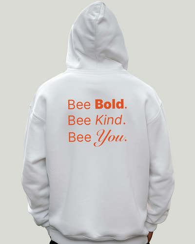 Bee - Hoodie - White