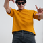 Solid OS tee – Mustard Yellow