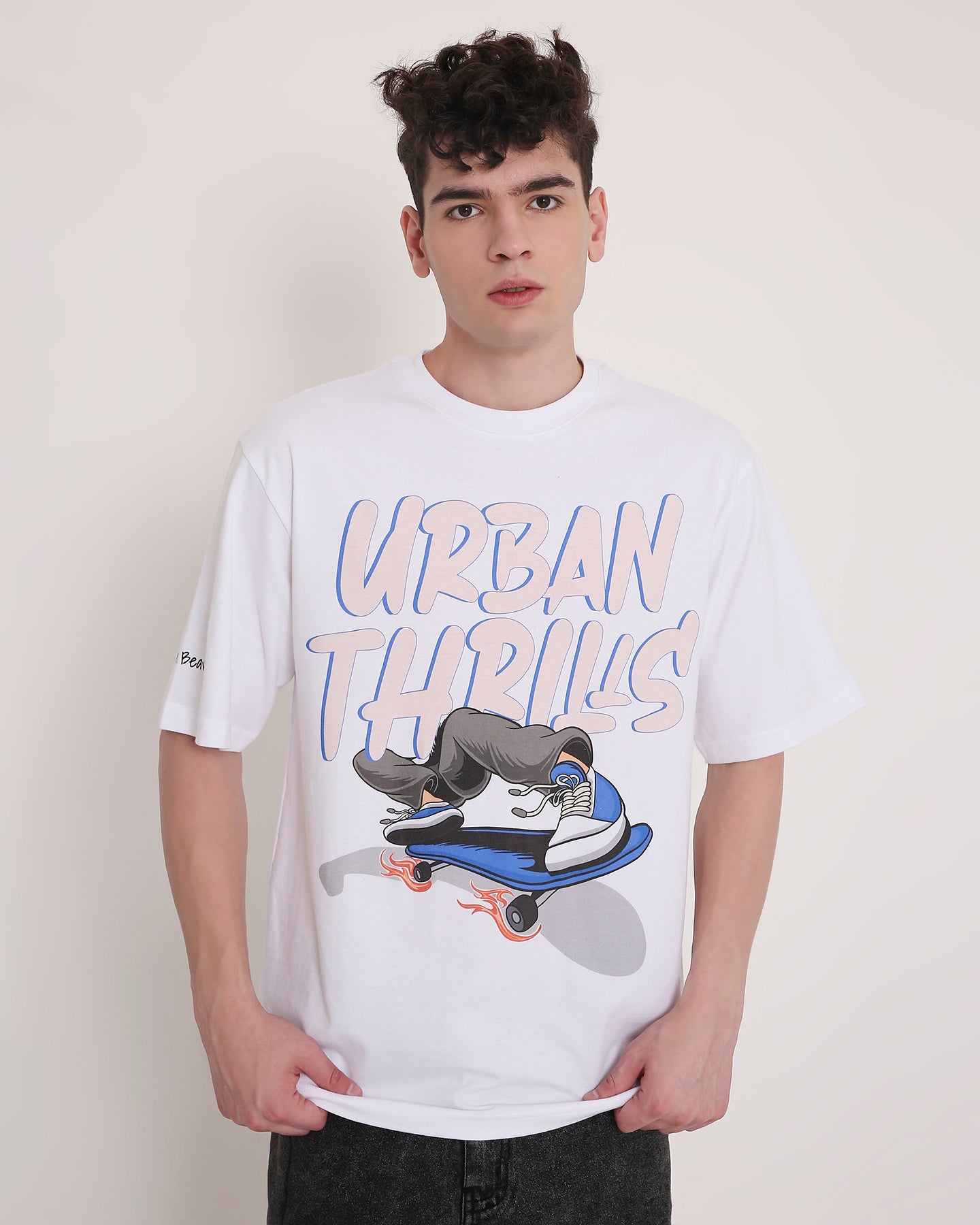 Urban Thrills - White (Oversized T-shirt)