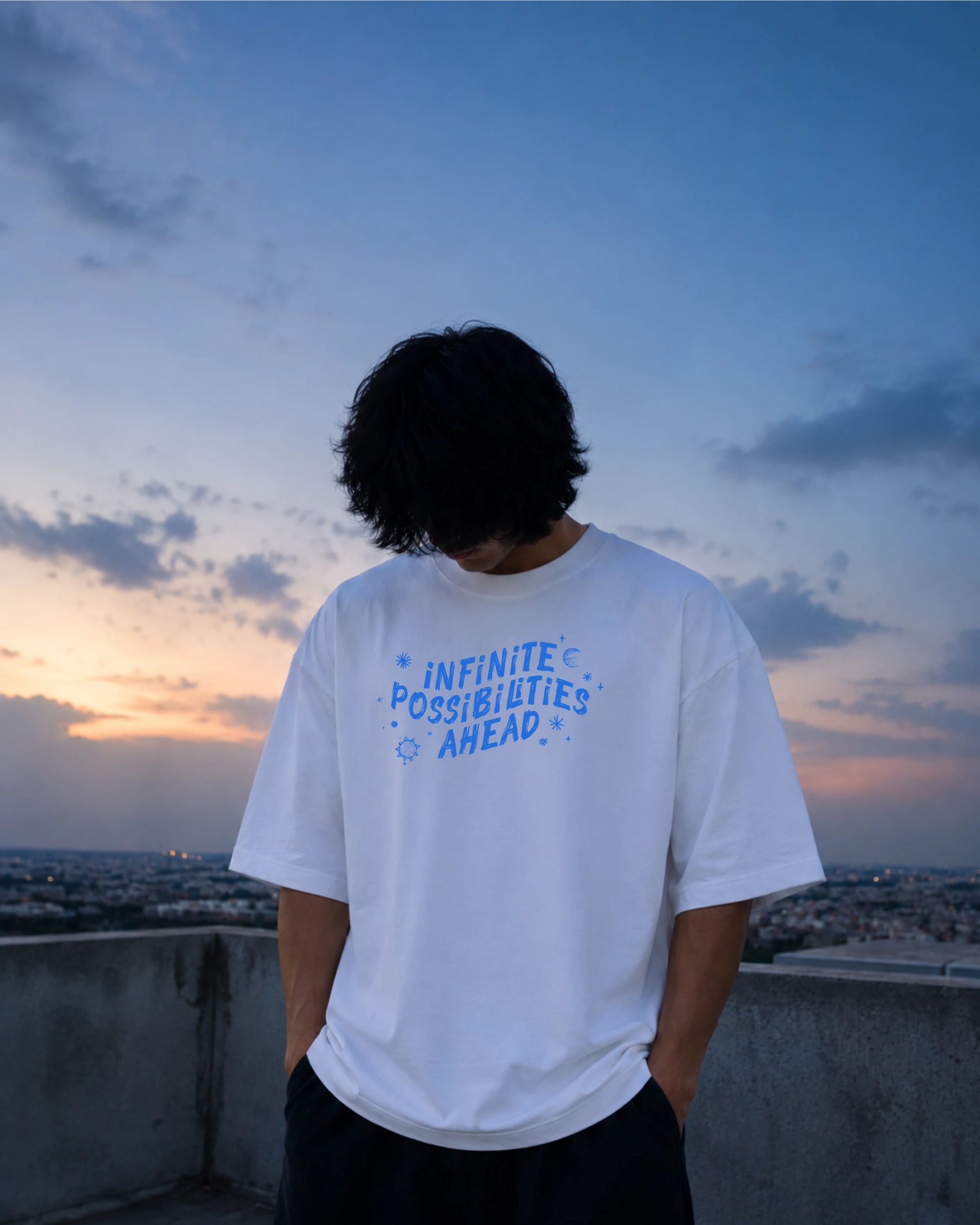 Infinite Possibilities Ahead — White — 1