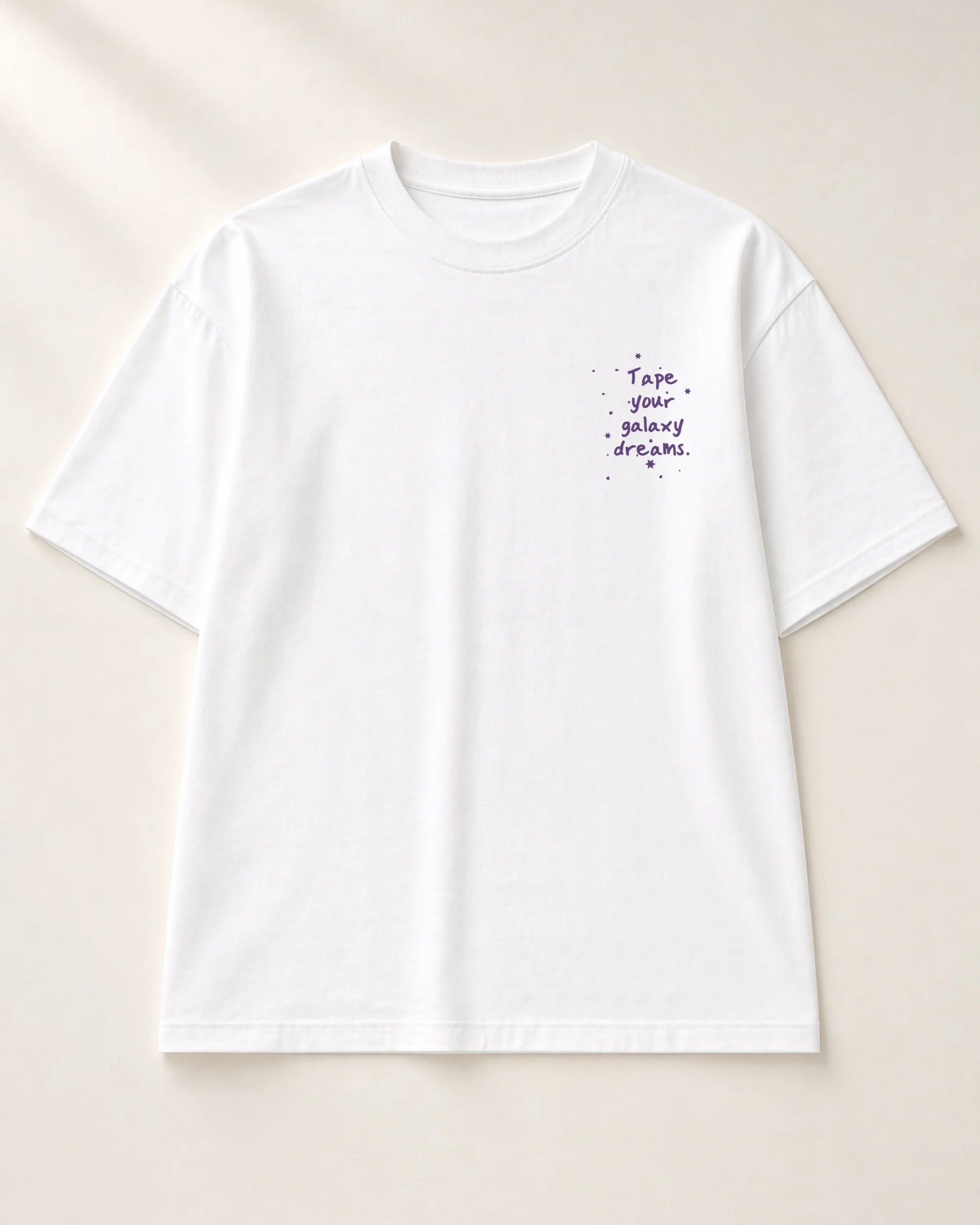 Galaxy Dreams White Unisex T-Shirt | Bee & Beaver