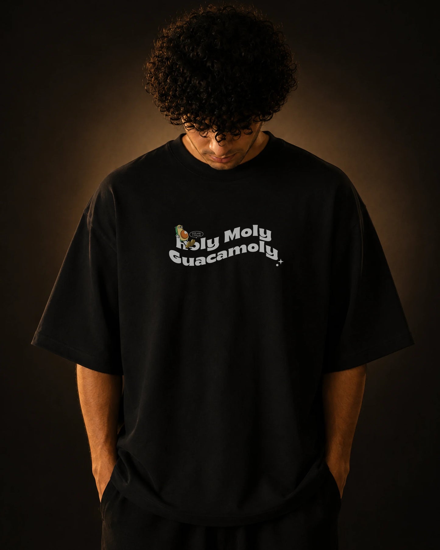 Holy Moly Guacamoly — Black — 1