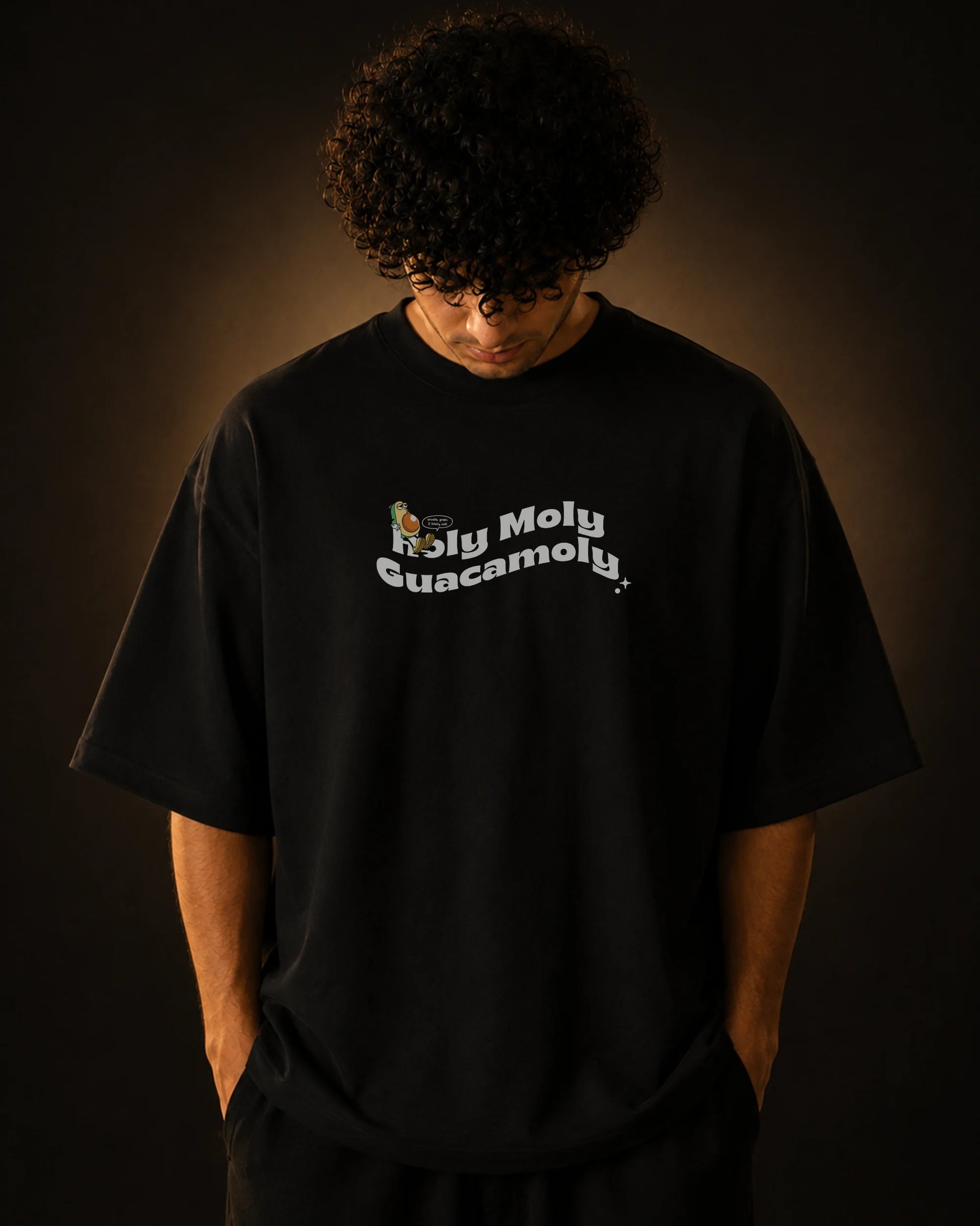 Holy Moly Guacamoly — Black — 1