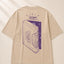Galaxy Dreams Beige Oversized T-Shirt India | Bee & Beaver