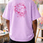 Organised Chaos Back Print Lavender Graphic Tee | Bee & Beaver