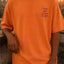 Galaxy Dreams 240 GSM Peach Oversized Tee | Bee & Beaver