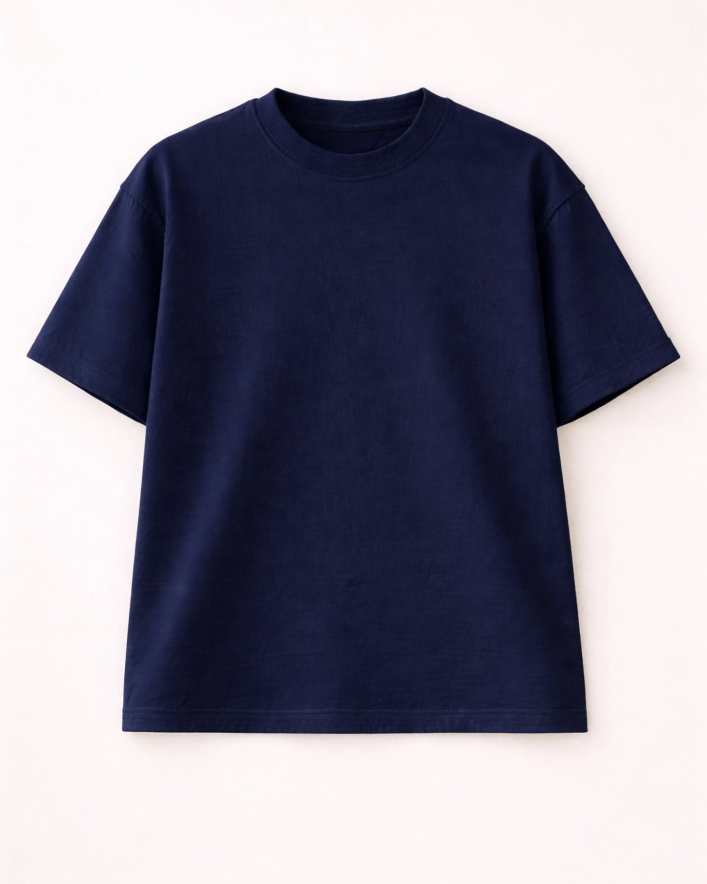 Royal Blue Solid Oversized T-Shirt India | Bee & Beaver