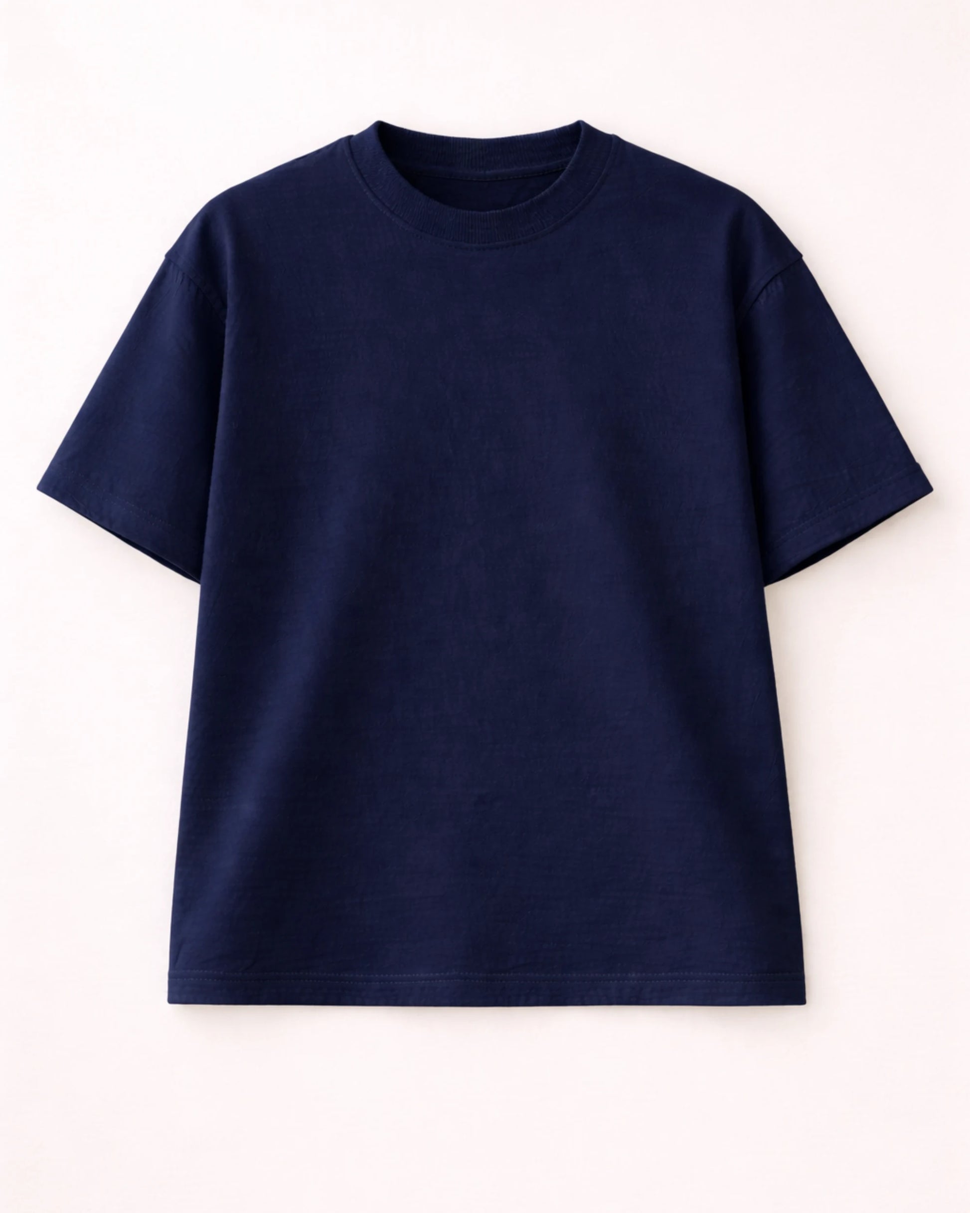 Royal Blue Solid Oversized T-Shirt India | Bee & Beaver