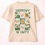 Harmony in Unity Beige Oversized T-Shirt India | Bee & Beaver