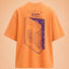 Galaxy Dreams Peach Cassette Graphic Tee India | Bee & Beaver