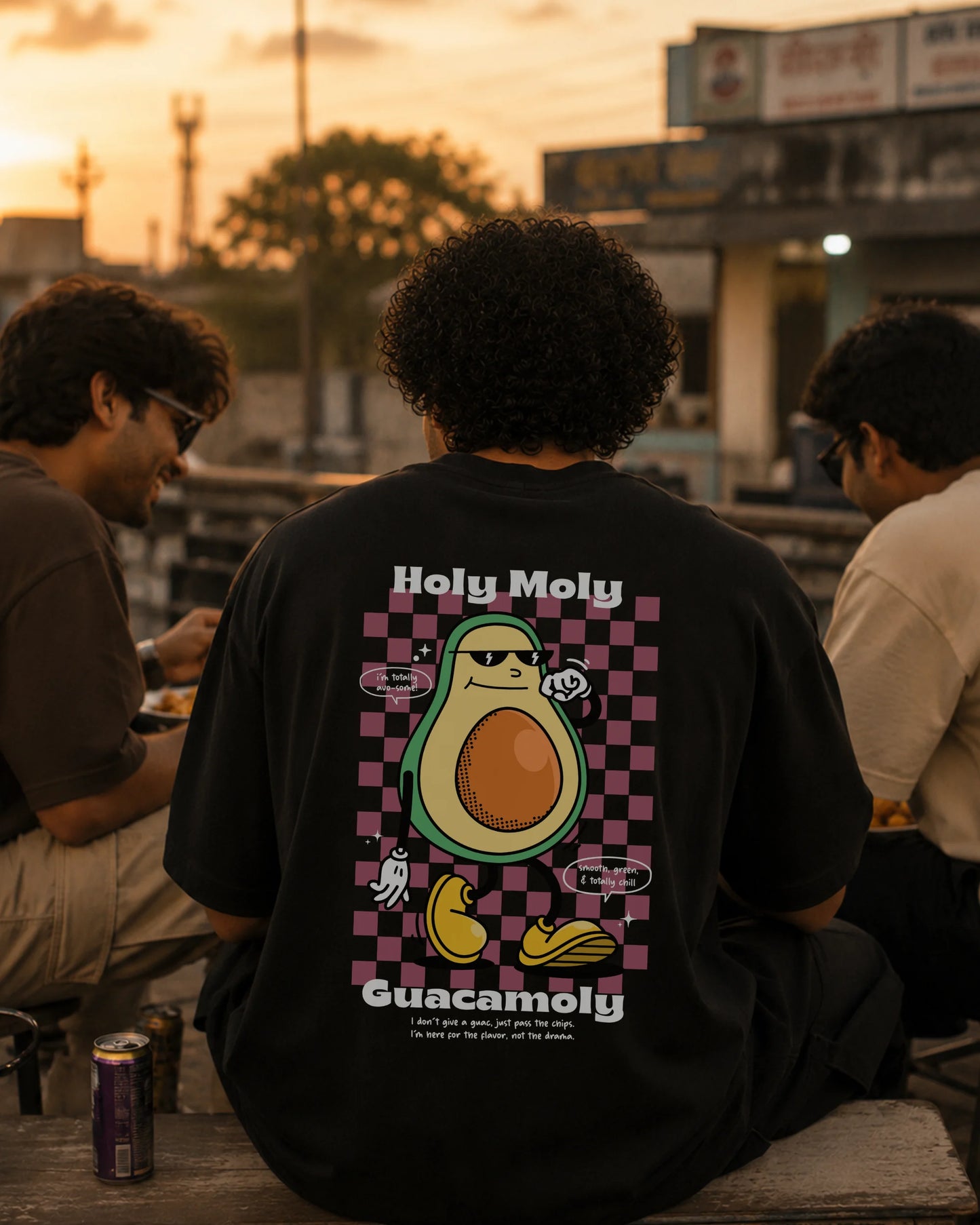 Holy Moly Guacamoly — Black — 6
