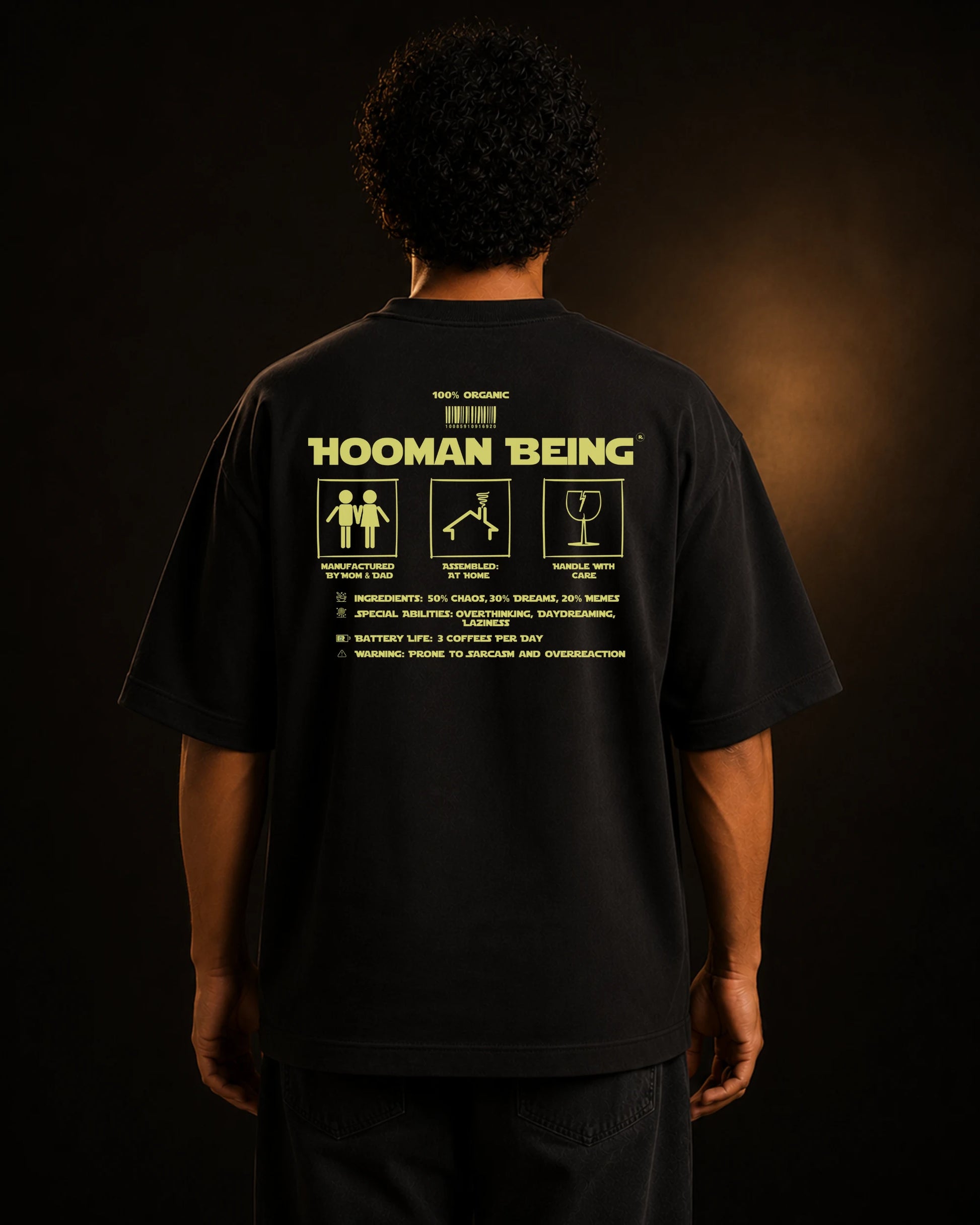 Hooman Being — Black — 2