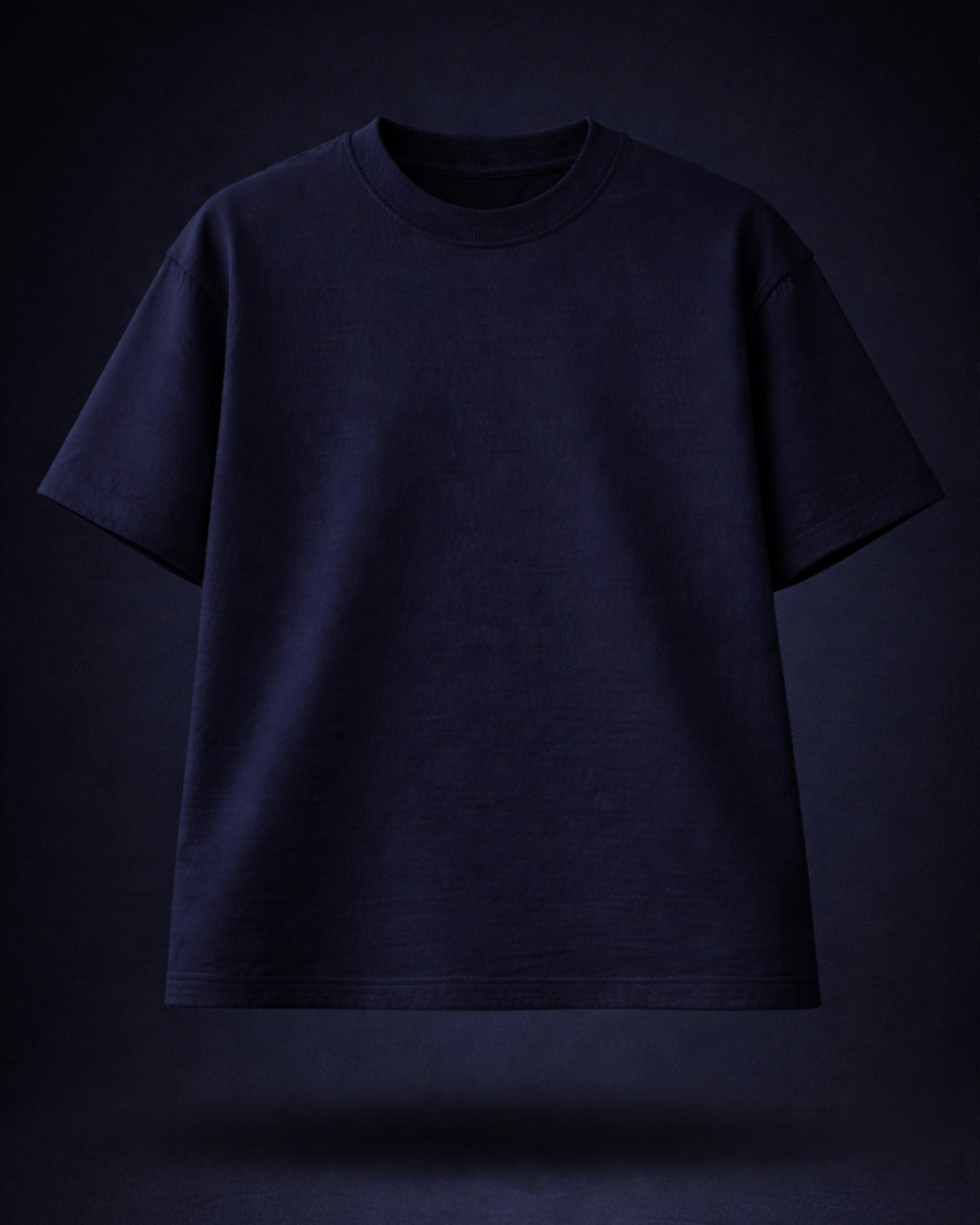 Royal Blue Solid Oversized T-Shirt | Bee & Beaver