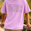 Urban Nature 240 GSM Lavender Oversized Tee | Bee & Beaver