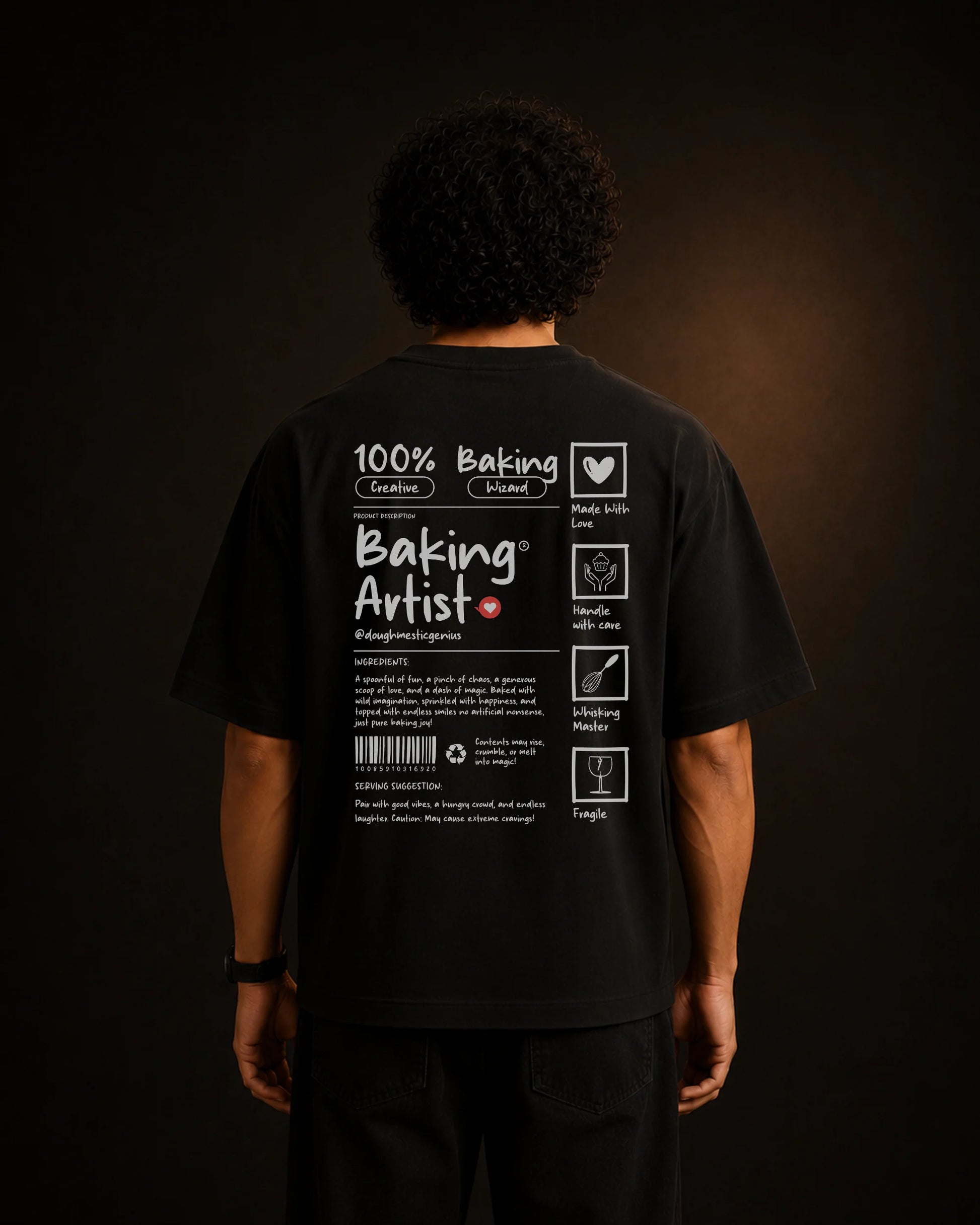 Baking Artist — Black — 2