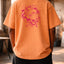 Organised Chaos Back Print Peach Graphic Tee | Bee & Beaver