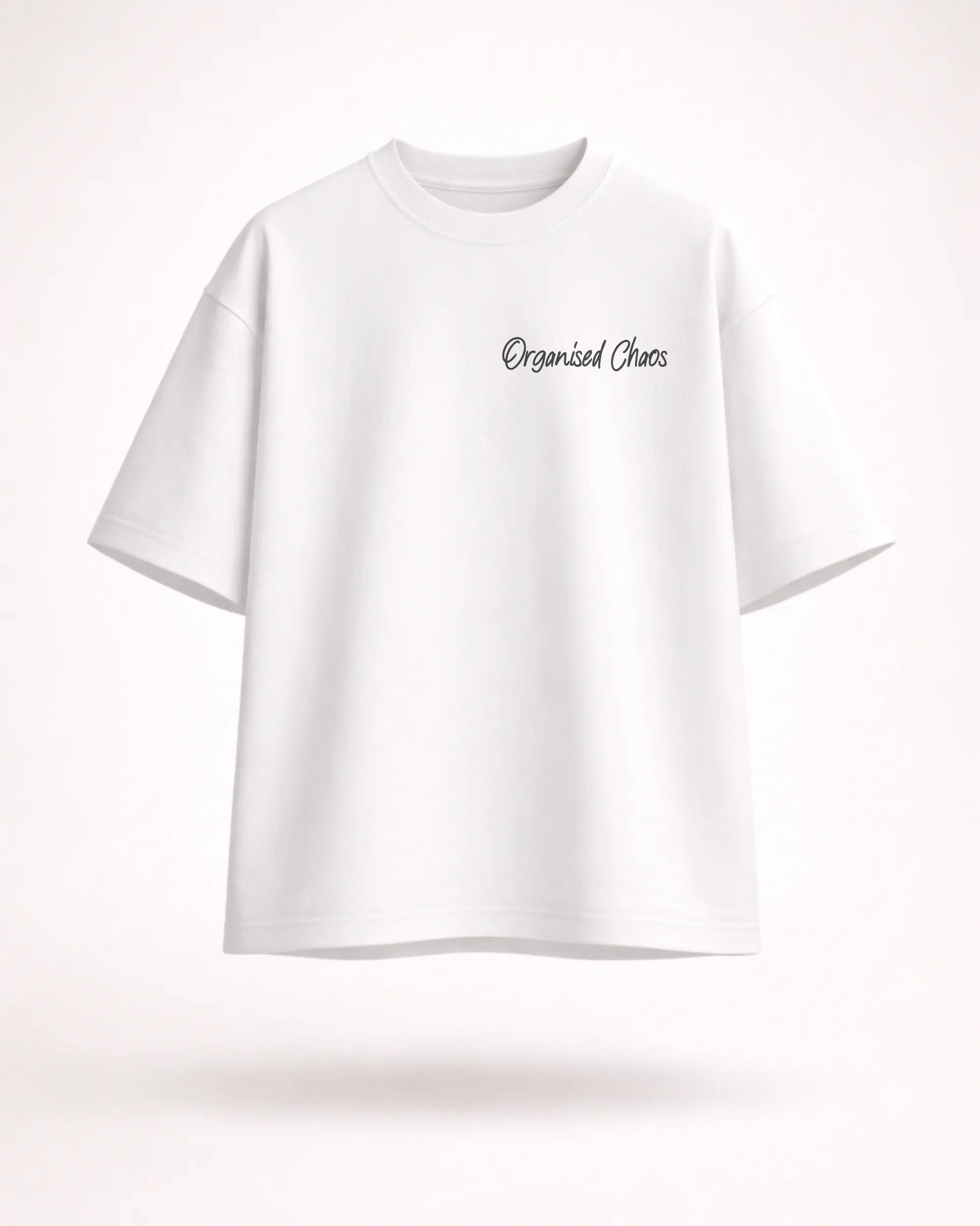 Beautiful Chaos — White Oversized T-Shirt | Bee & Beaver
