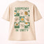 Harmony in Unity Floral Graphic Tee India | Bee & Beaver