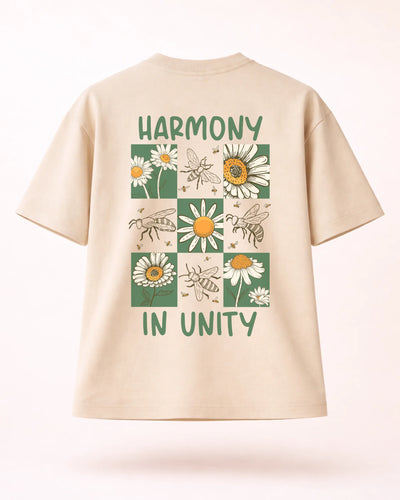 Harmony in Unity Floral Graphic Tee India | Bee & Beaver