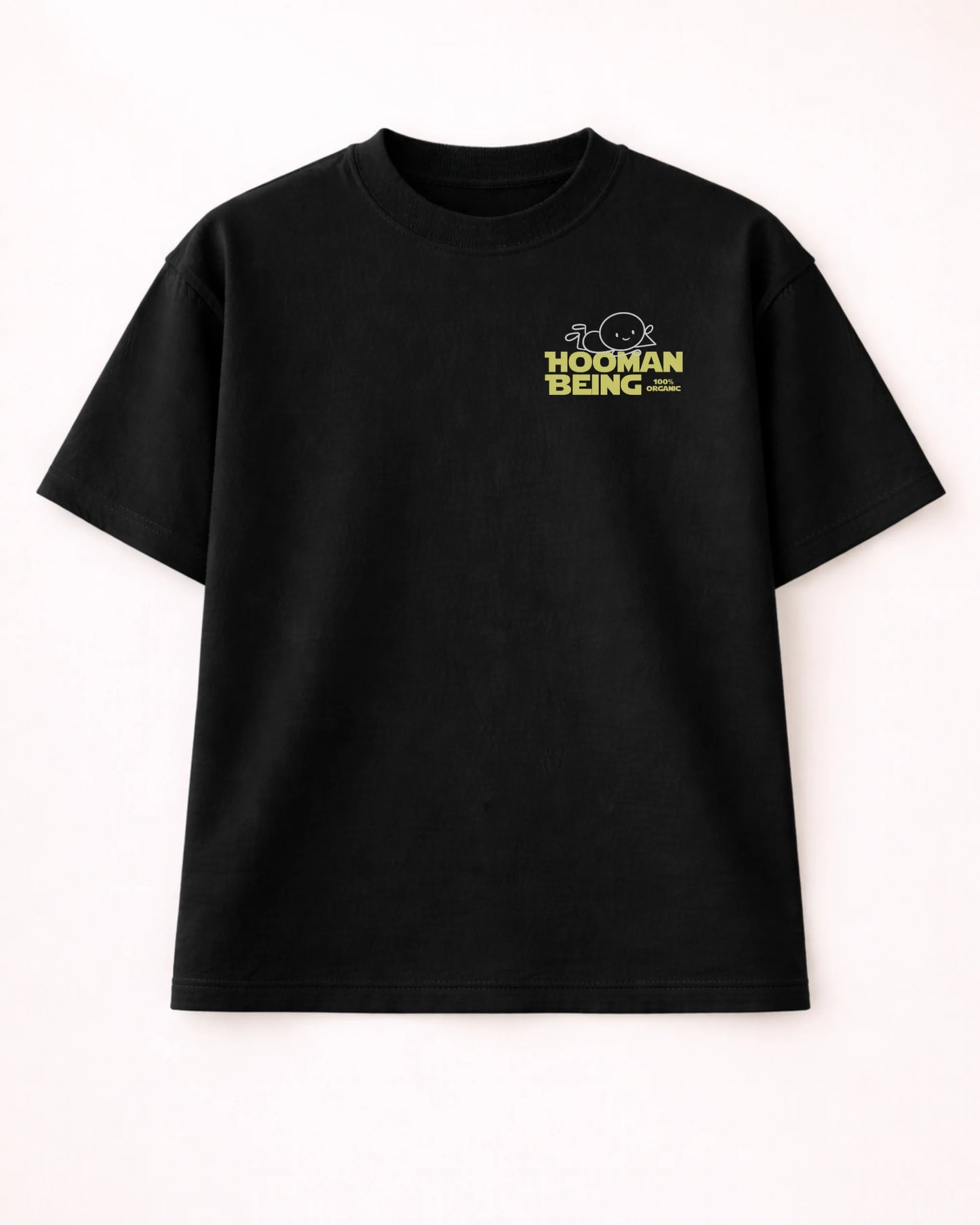Hooman Being Black Unisex T-Shirt | Bee & Beaver