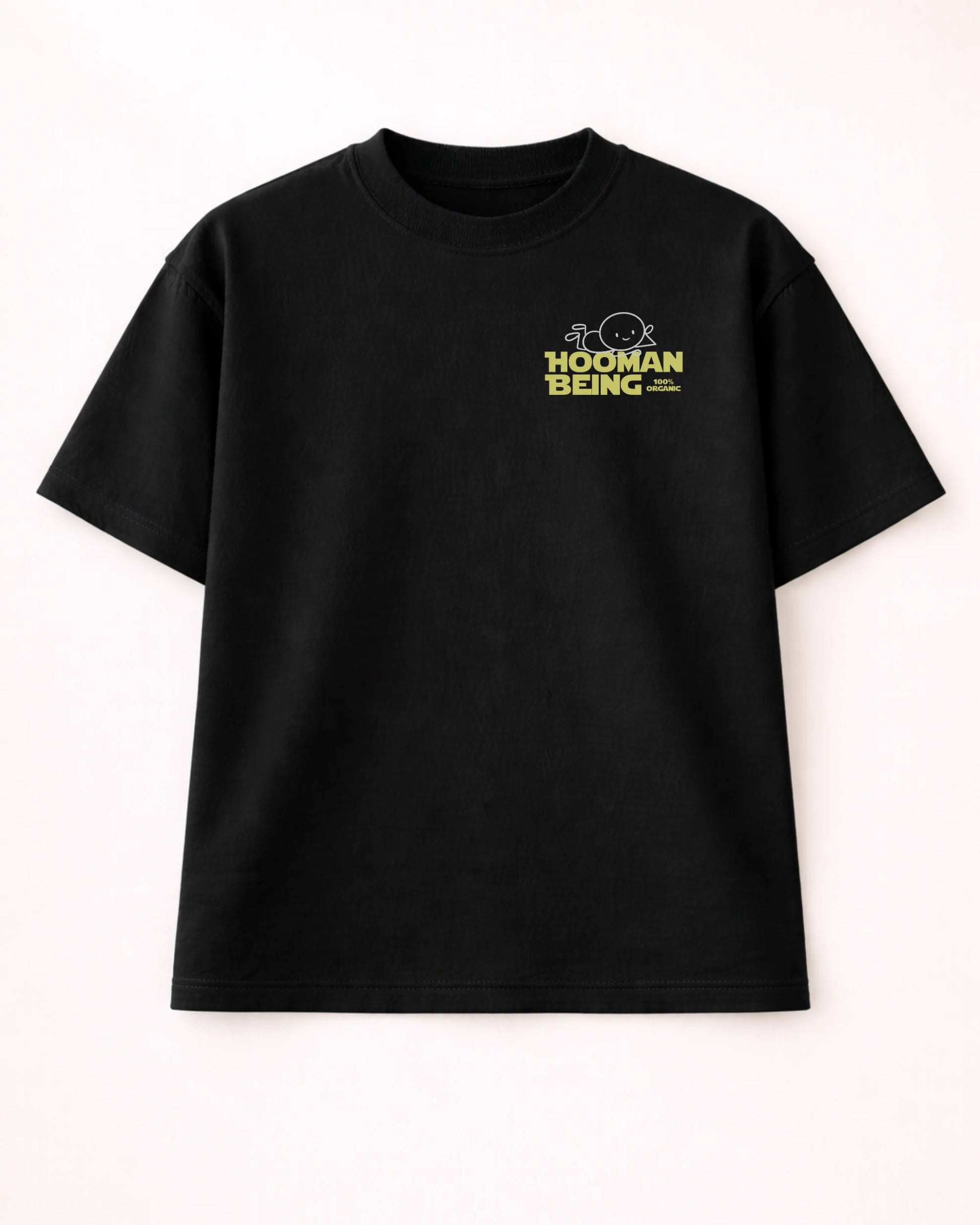 Hooman Being Black Unisex T-Shirt | Bee & Beaver