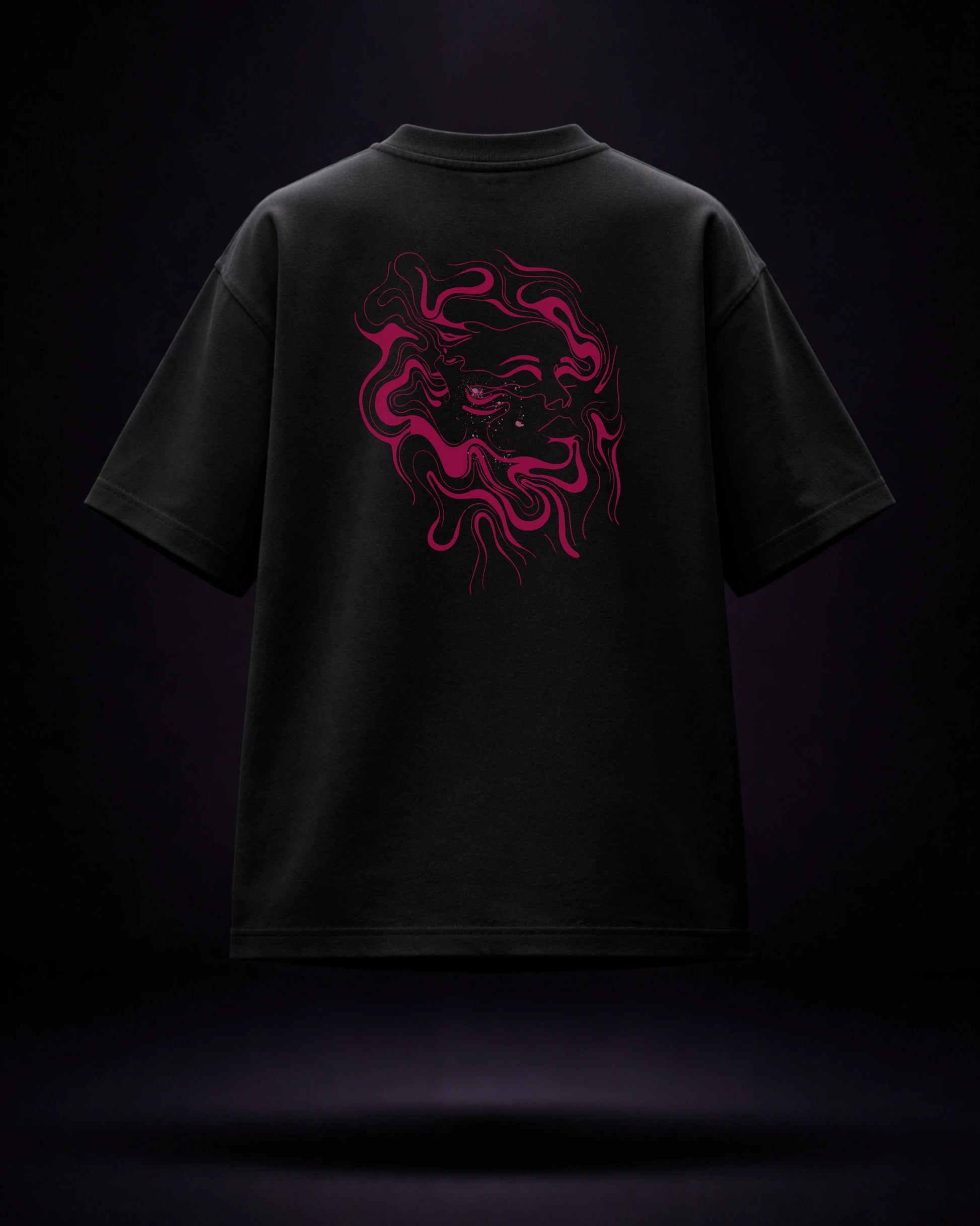 Organised Chaos Black Graffiti Graphic Tee India | Bee & Beaver