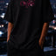 Organised Chaos 240 GSM Black Oversized Tee | Bee & Beaver