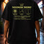 Hooman Being Back Print Black Graphic Tee | Bee & Beaver
